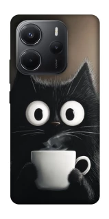 Чехол на Xiaomi Redmi Note 14 4G (Int. version) morning cat фото 1 из 1