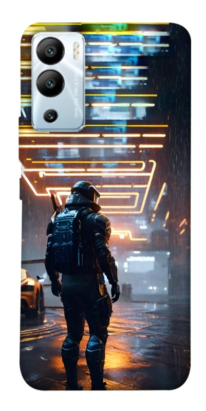 Чохол на Infinix Hot 12i Cyber character фото 1 з 1