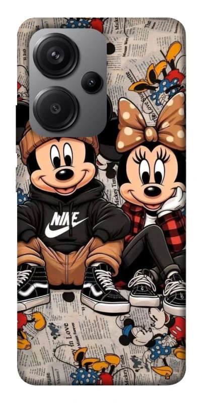 Чехол на Xiaomi Redmi Note 13 Pro+ Miki & Mini фото 1 из 1