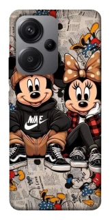 Чехол на Xiaomi Redmi Note 13 Pro+ Miki & Mini фото 1 из 1