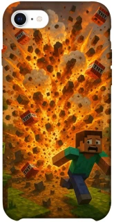 Чохол на Apple iPhone SE (2020) Minecraft v7 фото 1 з 1