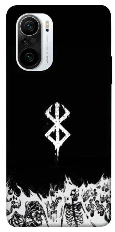 Чохол на Xiaomi Redmi K40 / K40 Pro / K40 Pro+ / Poco F3 Berserk skeletons фото 1 з 1