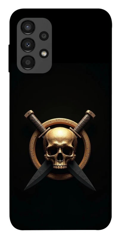 Чохол на Samsung Galaxy A13 4G Golden Skull фото 1 з 1