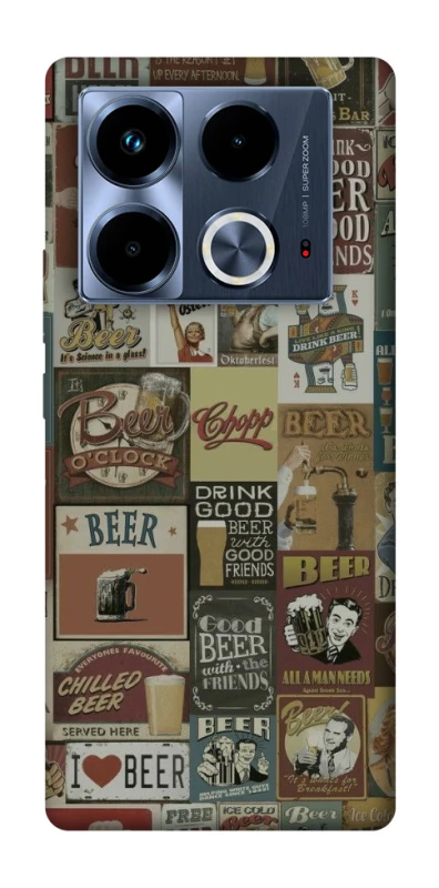 Чохол на Infinix Note 40 4G Retro collage ver.1 фото 1 з 1