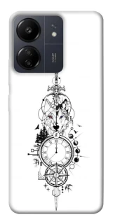 Чехол на Xiaomi Poco C65 Tattoo ver.8 фото 1 из 1