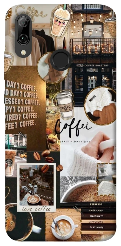 Чохол на Huawei P Smart (2019) Coffee vibes фото 1 з 1