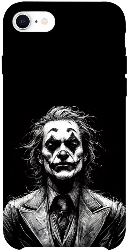 Чехол на Apple iPhone SE (2020) Joker B&W фото 1 из 1