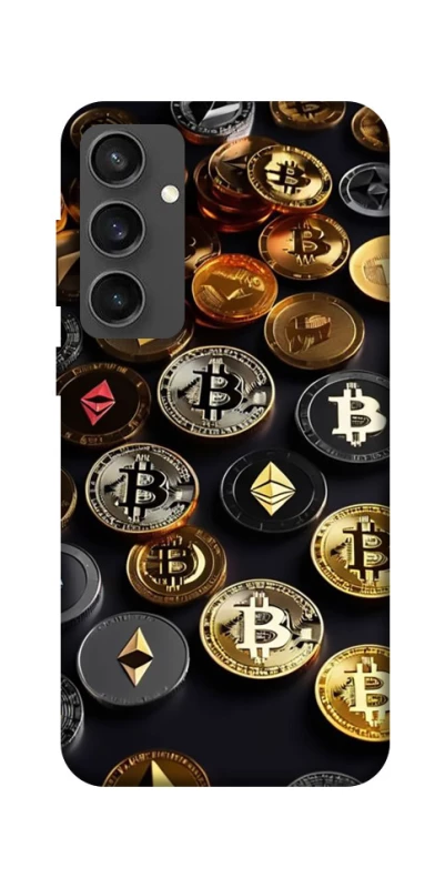 Чехол на Samsung Galaxy S24 FE Many coins фото 1 из 1