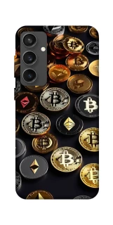 Чехол на Samsung Galaxy S24 FE Many coins фото 1 из 1
