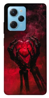 Чехол на Xiaomi Poco X5 Pro 5G Heart in the hands of a skeleton фото 1 из 1