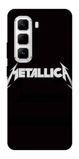 Чехол на Infinix Hot 50 Pro Metallica logo фото 1 Чехол на Infinix Hot 50 Pro Metallica logo фото 1 из 1