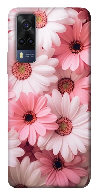 Чехол на Vivo Y53s Розовые цветы v2 фото 1 из 1