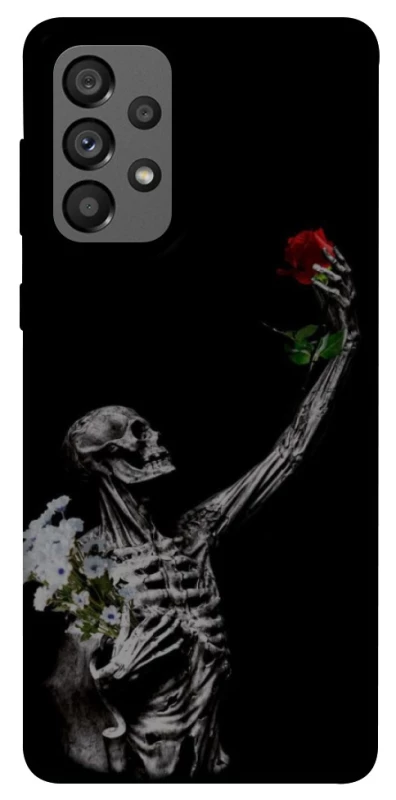 Чехол на Samsung Galaxy A73 5G Skeleton vs Rose фото 1 из 1