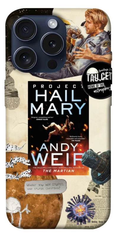 Чохол на Apple iPhone 15 Pro (6.1") Project Hail Mary ver.2 фото 1 з 1