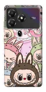 Чохол на ZTE Blade A36 All Labubu 3 фото 1 з 1