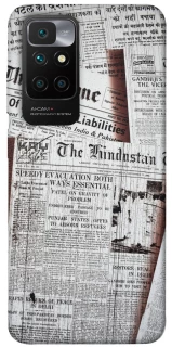 Чехол на Xiaomi Redmi 10 Газеты фото 1 из 1