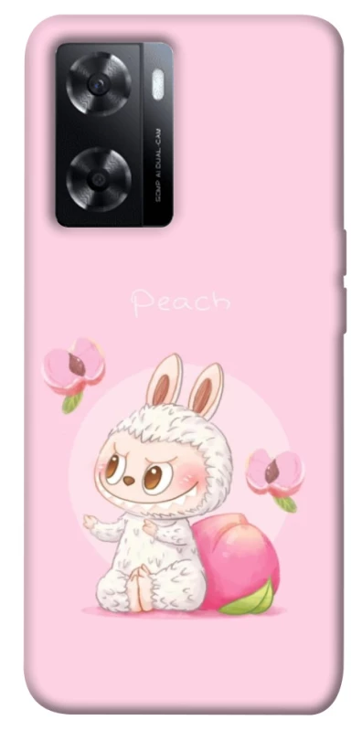 Чехол на Oppo A57s Mokoko Peach фото 1 из 1
