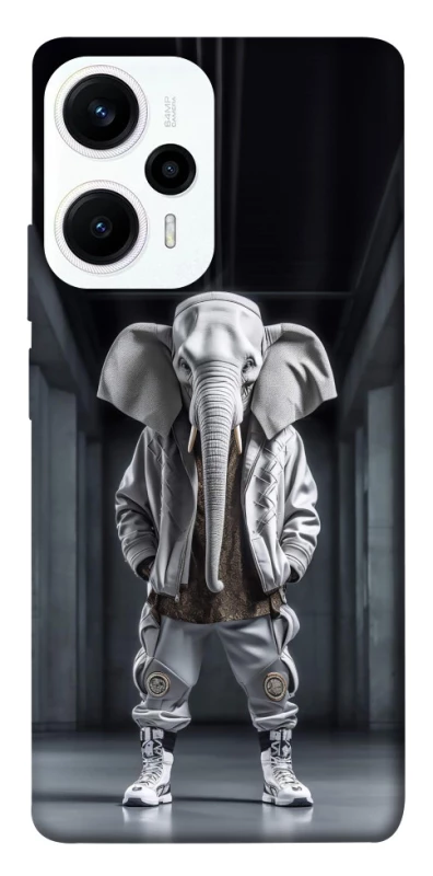 Чехол на Xiaomi Poco F5 / Note 12 Turbo Слон v2 фото 1 из 1