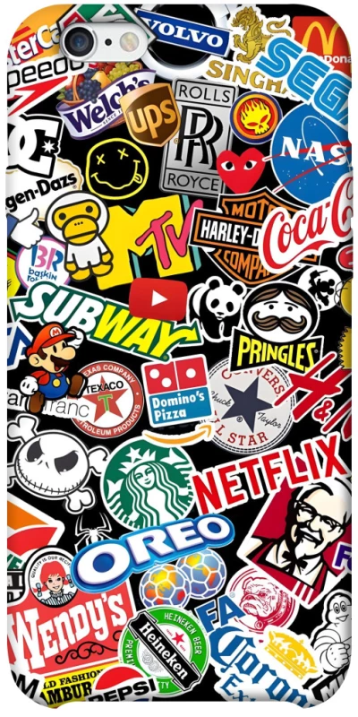 Чохол на Apple iPhone 6/6s plus (5.5") brands фото 1 з 1