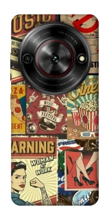 Чехол на ZTE Nubia Focus Retro collage ver.2 фото 1 из 1