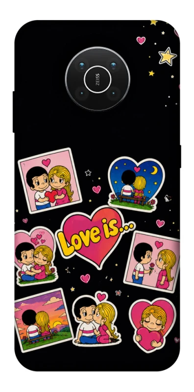 Чехол на Nokia X10 / X20 Love is фото 1 из 1