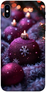 Чохол на Apple iPhone X (5.8") Новорічний v45 фото 1 з 1