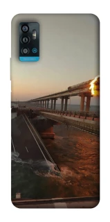 Чохол на ZTE Blade A71 Кримський міст втомився фото 1 з 1