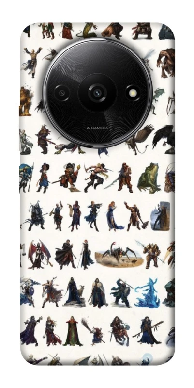 Чехол на Xiaomi Redmi A3 Character Selection фото 1 из 1