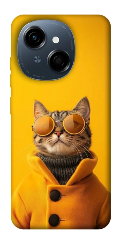 Чехол на TECNO Spark Go 1 Yellow Glasses фото 1 из 1