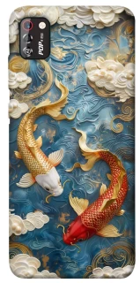 Чехол на TECNO POP 4 Pro Koi carp фото 1 из 1