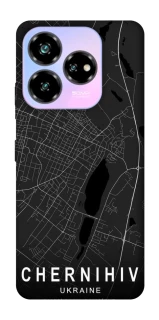 Чехол на ZTE Nubia V60 Chernihiv map фото 1 из 1