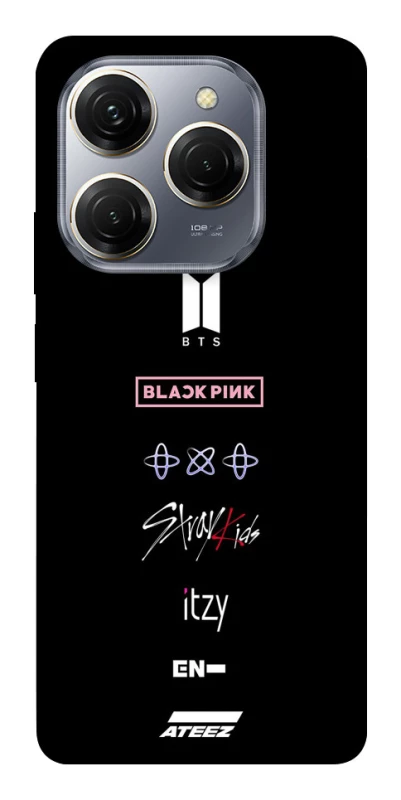 Чехол на TECNO Spark 20 Pro K-pop Logo фото 1 из 1