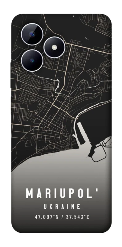 Чохол на Realme Note 50 5G Mariupol map фото 1 з 1