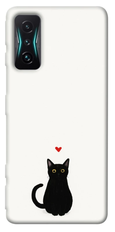 Чохол на Xiaomi Redmi K50 Gaming cat in love фото 1 з 1