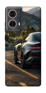 Чохол на Motorola Moto G85 Car in the mountains фото 1 з 1