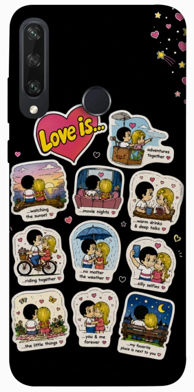 Чохол на Huawei Y6p Love is ver.4 фото 1 з 1