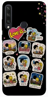 Чохол на Huawei Y6p Love is ver.4 фото 1 з 1
