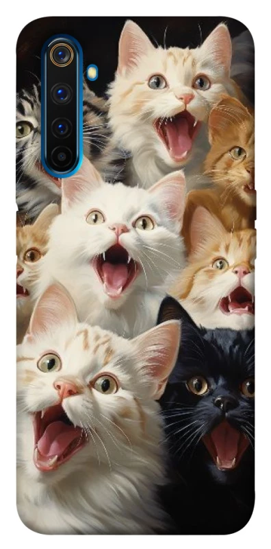 Чехол на Realme 6 Pro Коты фото 1 из 1