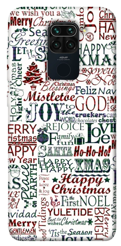 Чехол на Xiaomi Redmi Note 9 / Redmi 10X Christmas mood ver.3 фото 1 из 1