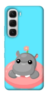 Чохол на Infinix Hot 60i Adopt Me Hippo Floatie фото 1 з 1