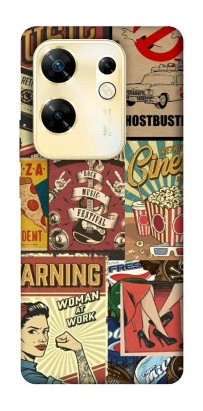 Чохол на Infinix Zero 30 4G Retro collage ver.2 фото 1 з 1