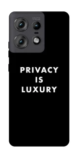 Чохол на Motorola Edge 50 Pro Privacy is luxury фото 1 з 1