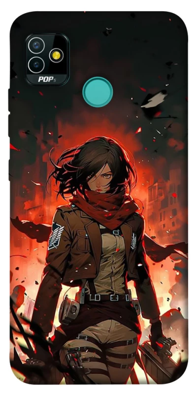 Чохол на TECNO POP 5 Mikasa v2 фото 1 з 1