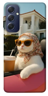 Чохол на Samsung Galaxy M54 5G Stylish Cat Cruise фото 1 з 1