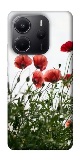 Чохол на Xiaomi Redmi Note 14 4G (Europe version) Поле маків фото 1 з 1