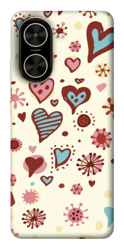 Чохол на Xiaomi Poco C71 Pretty hearts фото 1 з 1