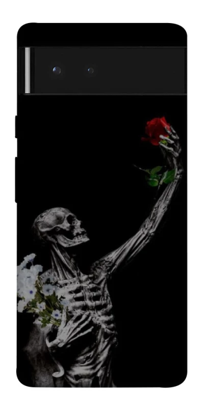 Чохол на Google Pixel 6 Skeleton vs Rose фото 1 з 1