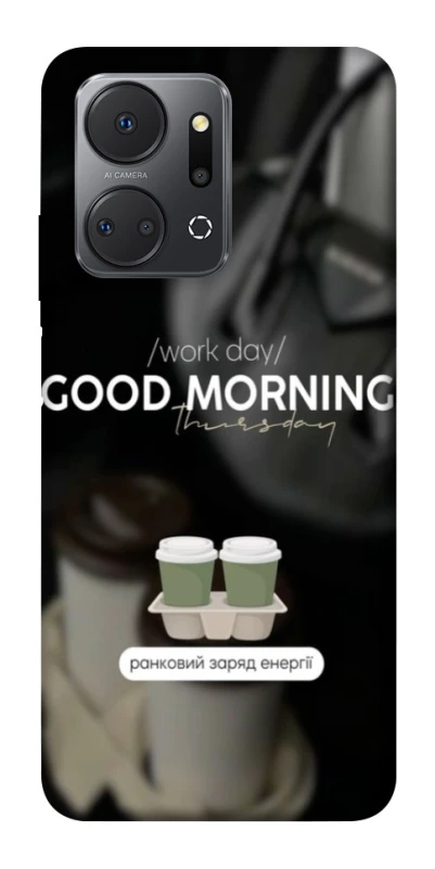 Чохол на Huawei Honor X7a Thursday coffee фото 1 з 1