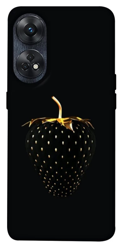 Чохол на Oppo Reno 8T 4G Чорна полуниця фото 1 з 1