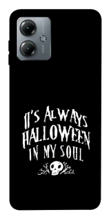 Чохол на Motorola Moto G14 Halloween in my soul фото 1 з 1